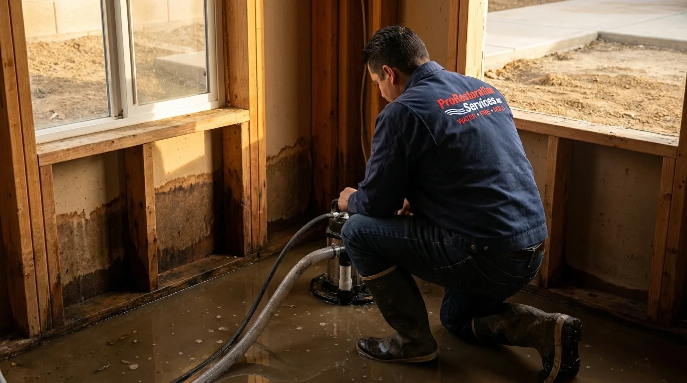 24/7 Emergency Basement Flooding Cleanup in Bakersfield