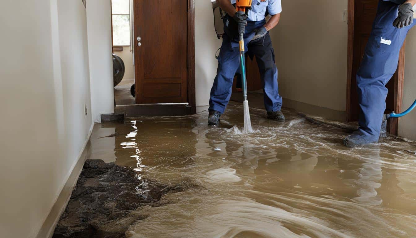 Bakersfield Burst Pipe Water Damage Repair